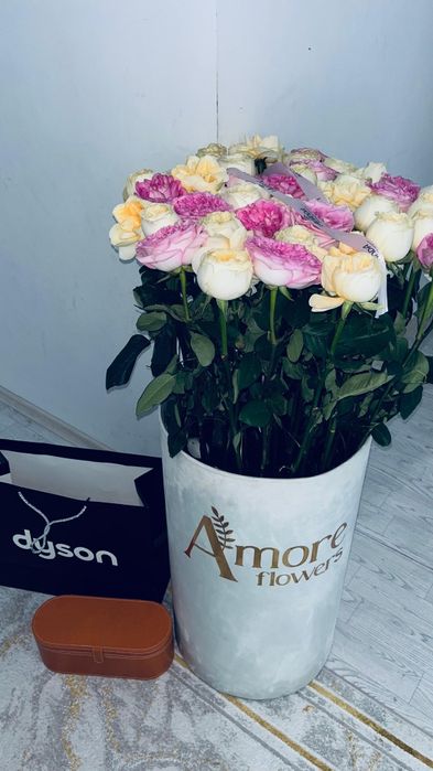 Гигант роза 51штук