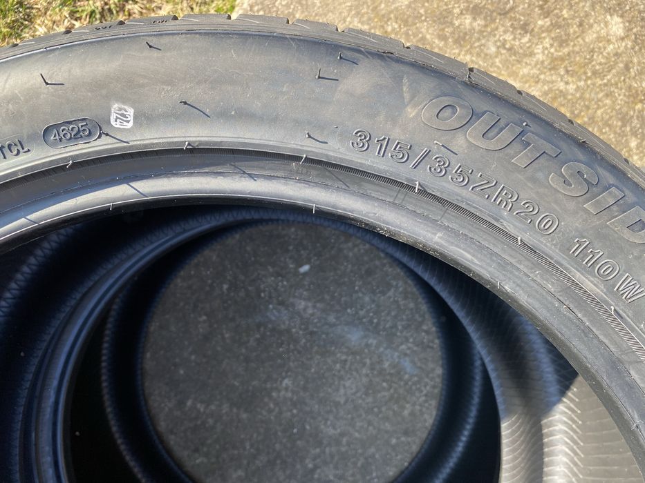 Set Anvelope 315/35 R20  si  275/40 R20  Noi