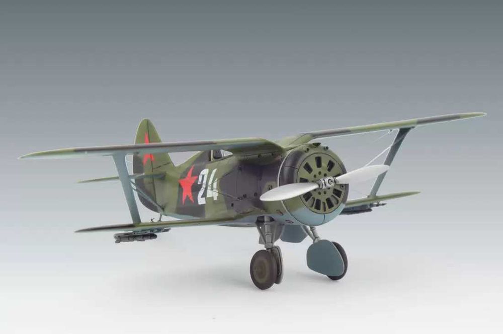 Сборная модель самолета И-153 «Чайка» (Моделист, 1:72)