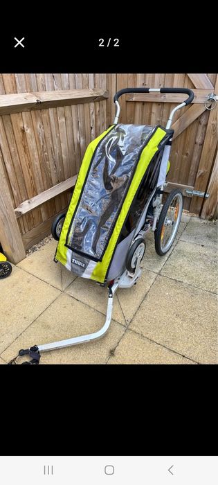 Thule Chariot Cougar. Ремарке за колело
