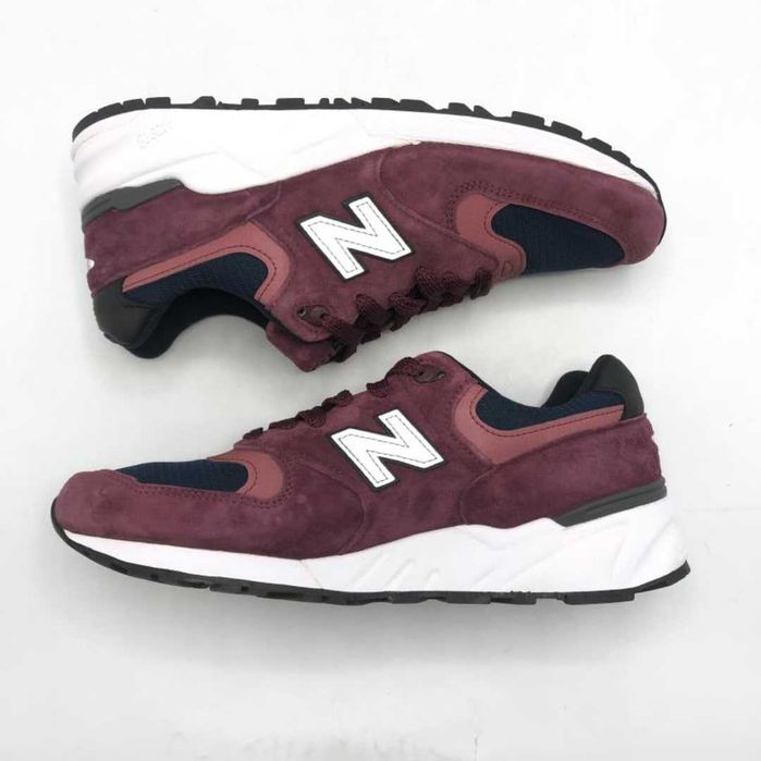 Кроссовки New Balance 999 Burgundy Suede Made in USA! Новые в коробке!
