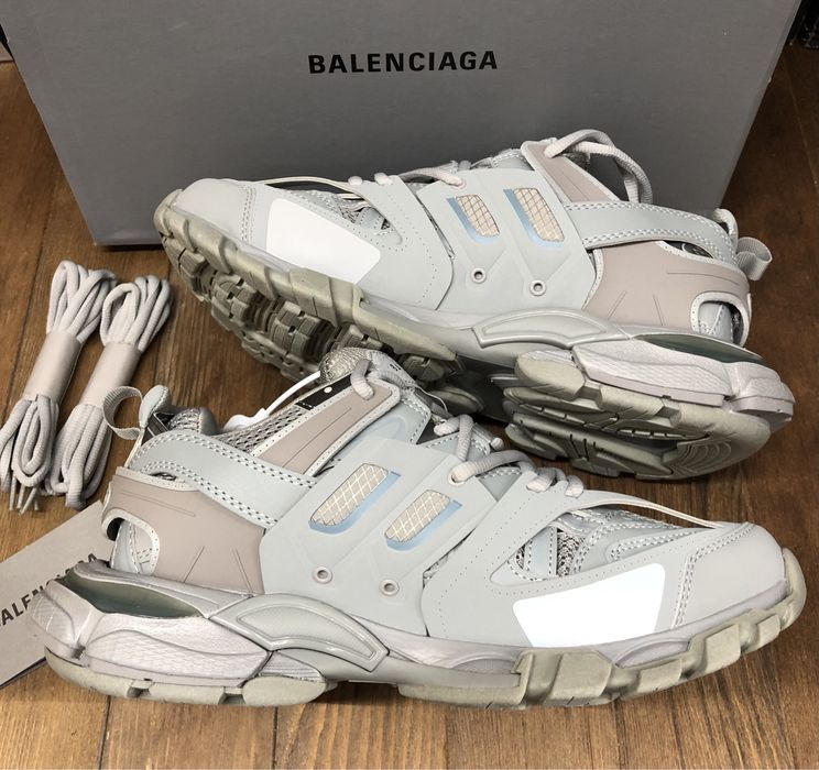 Balenciaga Track Icy Light Grey Full Box Verificare La Livrare