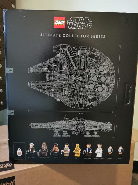 НОВО LEGO Star Wars 75192 Millennium Falcon Лего Хилядолетния сокол