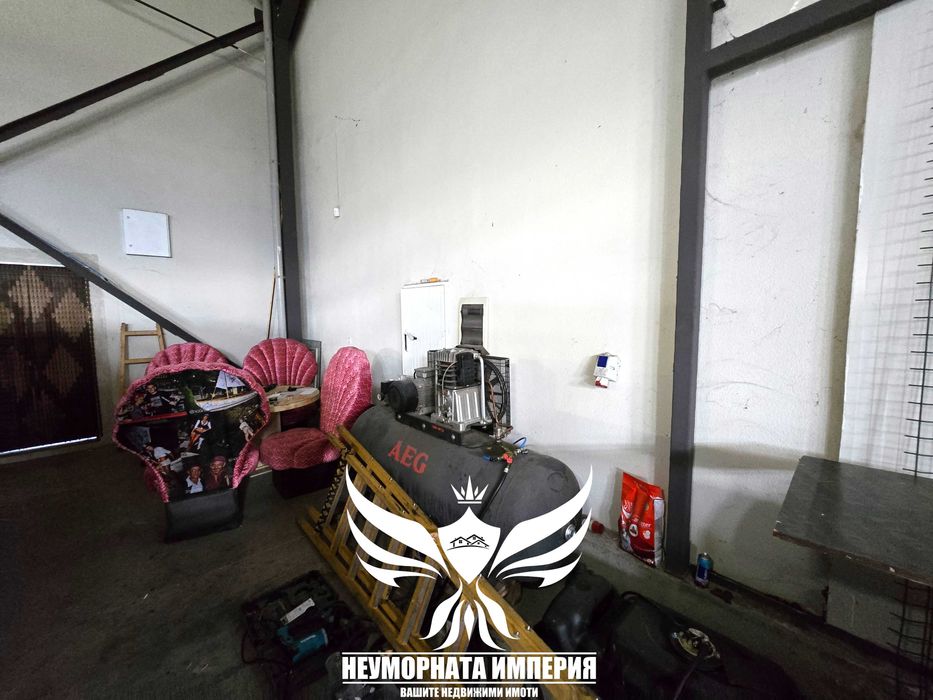 Под наем помещение/склад/цех/сервиз 240кв. Асеновград - Пловдив