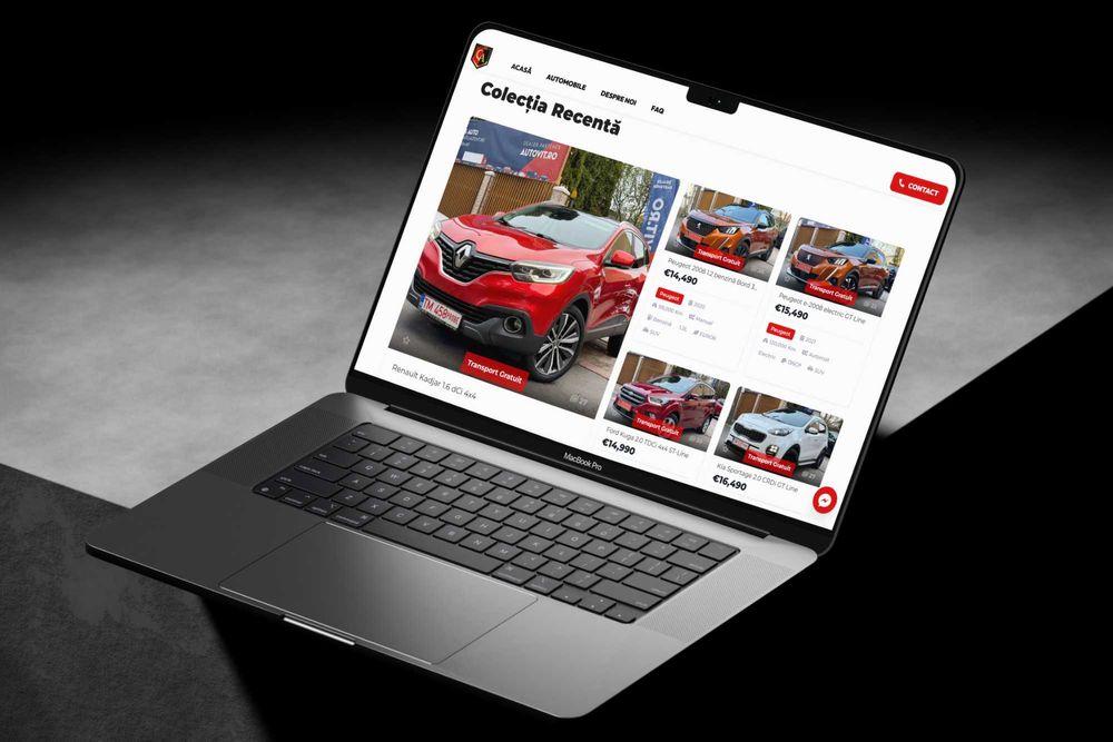 Creare Site Profesional sau Magazin Online pentru Creșterea Vânzărilor