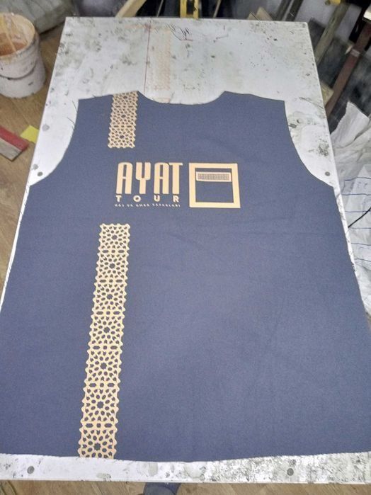 Шелкография услуги нанесени печати трансферы обучение