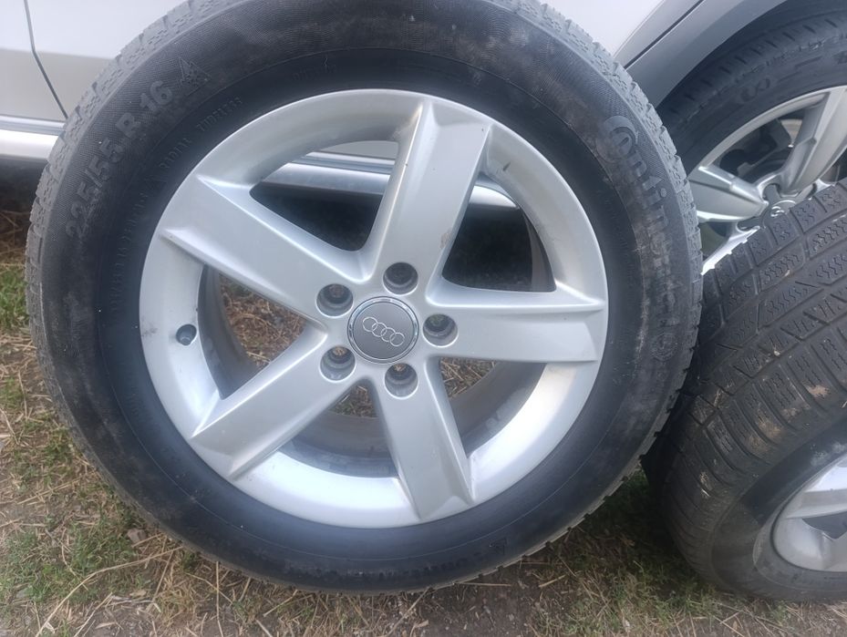 Jante aliaj ne'zgâriate +cauciucuri iarna , continental!