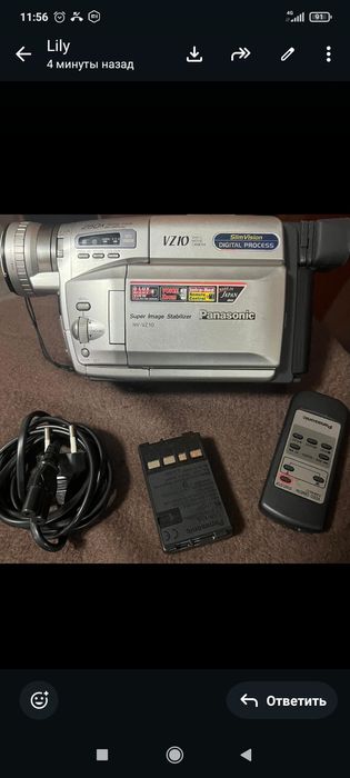 Продам видеокамеру Panasonik VZ10