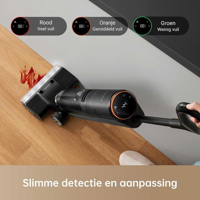 Безжична Прахосмукачка и Моп за Сухо и Мокро Почистване Dreame H13 Pro (18 000 Pa, Измиване с 60°C)