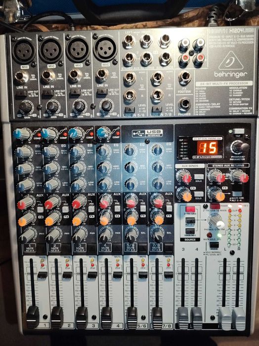 Mixer Behringer XENYX X1204USB, NOU sau schimb cu consola DJ
