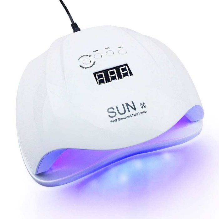 54 W SUN UV LED лампа-печка за изпичане на маникюр-гел лак