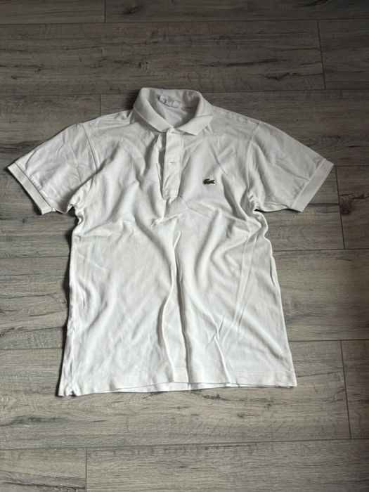 Polo LACOSTE alb