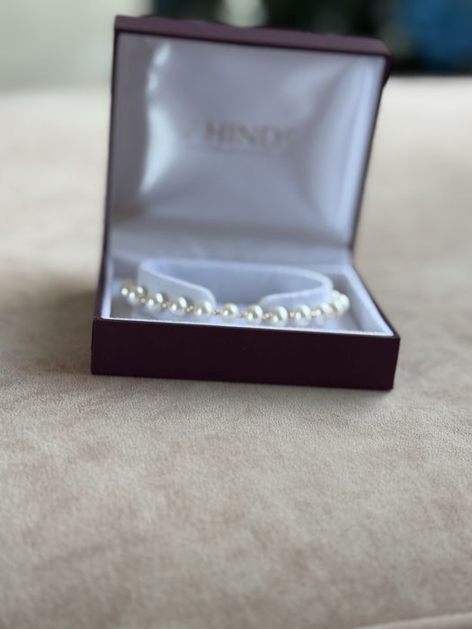 Гривна перли и злато F.HINDS