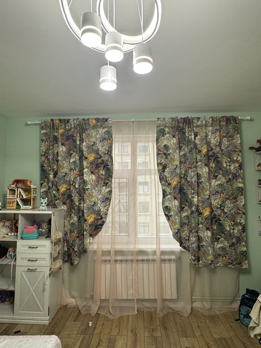 Продам гардины со шторами