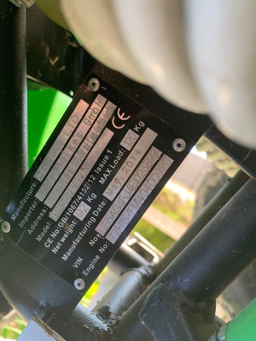 Atv  125 ccm funcționează bine