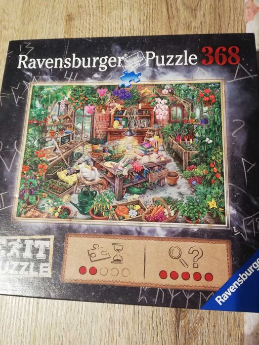 пъзел Ravensburger - Puzzle EXIT: Оранжерия, 368 части
