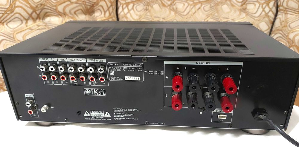 Amplificator Sony model TA F345R