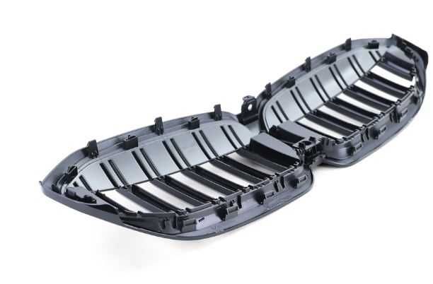 Grile Duble Centrale Nari BMW Seria 3 2019+ G20 G21 Negru Lucios