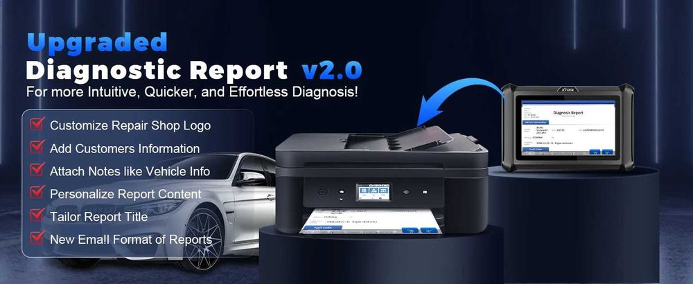 Tableta diagnoza auto profesionala - XTOOL - D7S V2.0 - NOUA