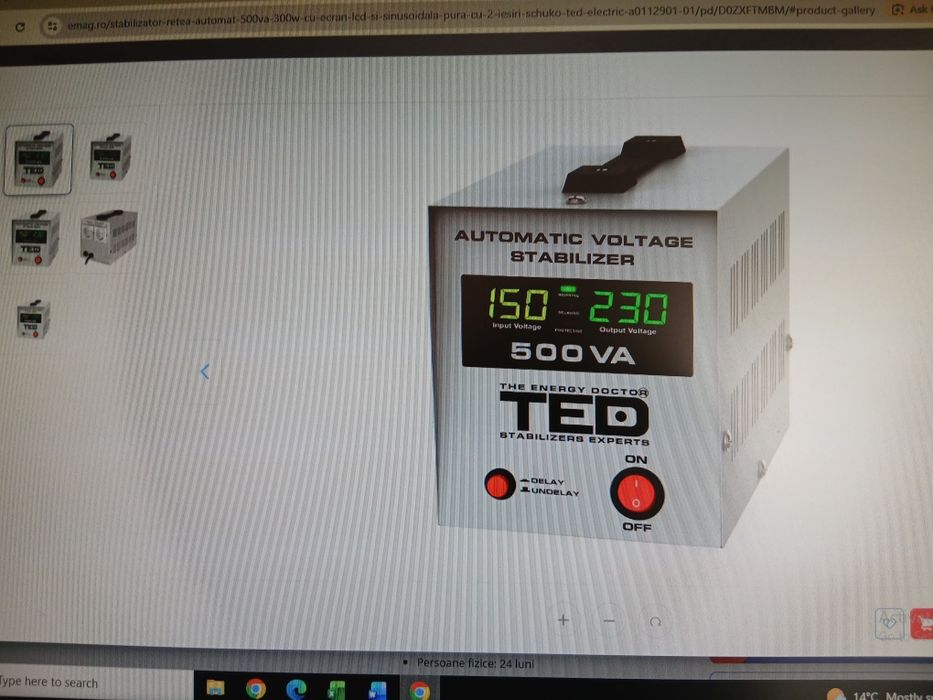 De vanzare stabilizator retea