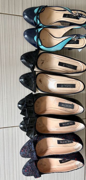 Lot pantofi Musette Cristhelen piele