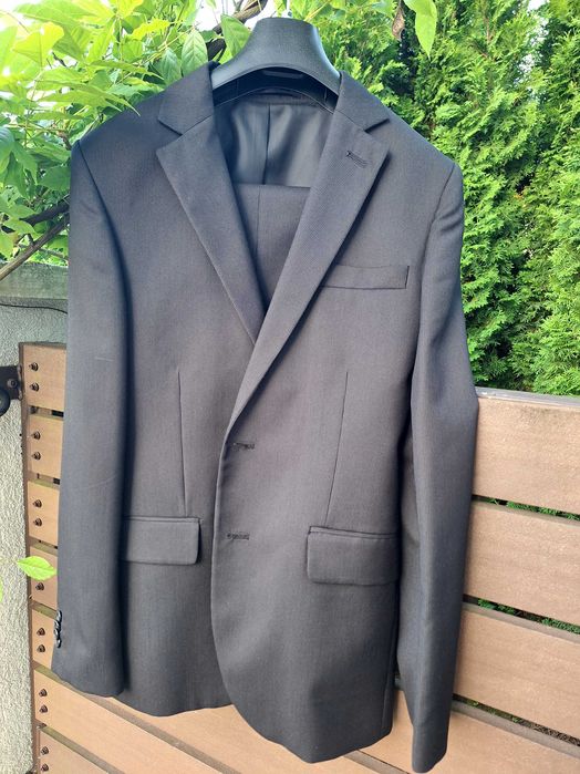 Costum negru barbati