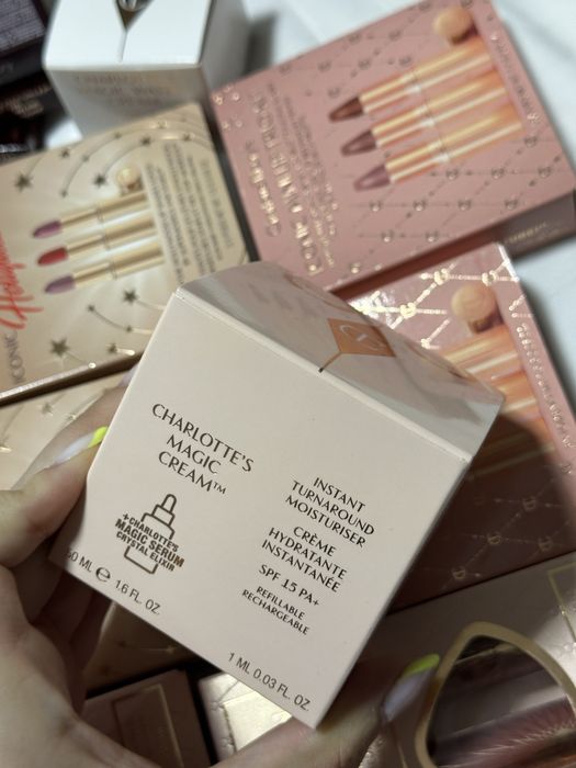Оригинална козметика Charlotte Tilbury Huda Too faced Rare beauty