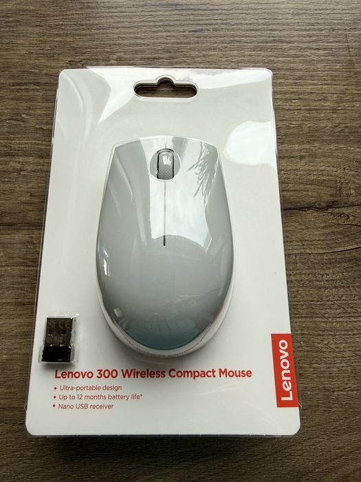 Mouse optic Lenovo 300 USB Wireless Arctic Grey