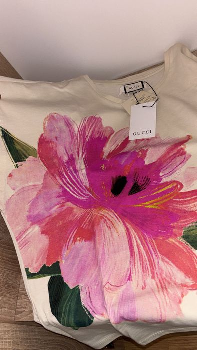 Tricou Gucci flower nou