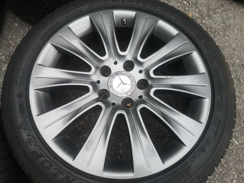 5х112 мерцедес Mercedes 5x112 17 цола оригинални джанти с датчици