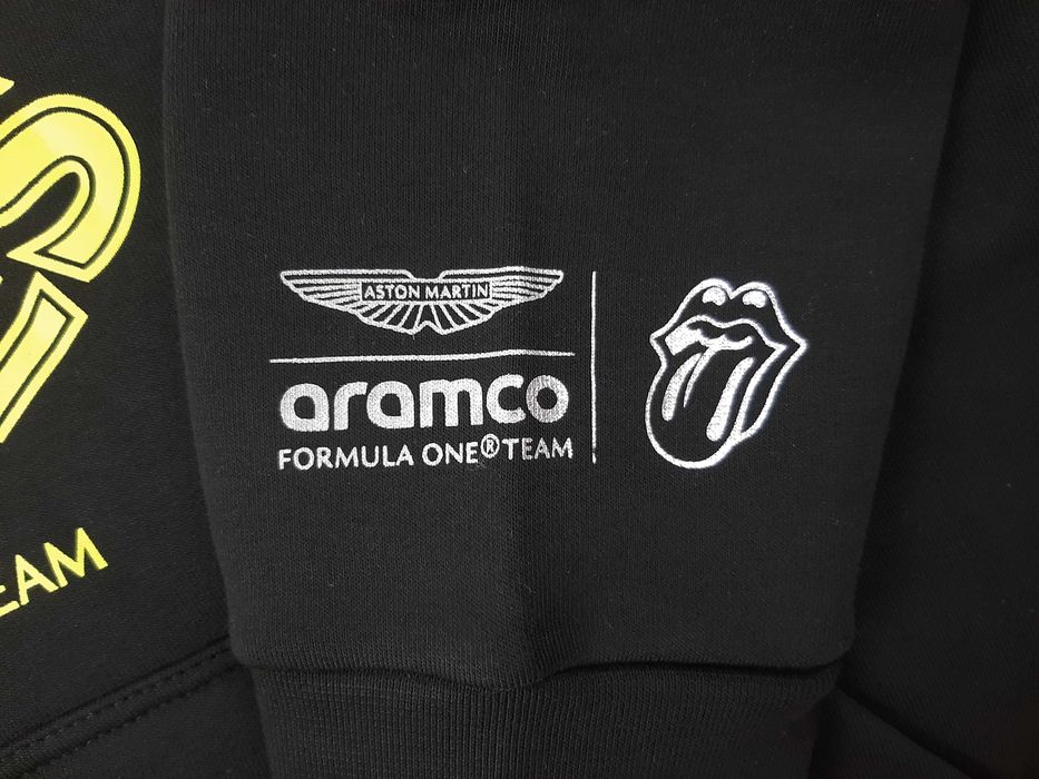 Aston Martin F1 x Rolling Stones - Оригинален мъжки суитшърт