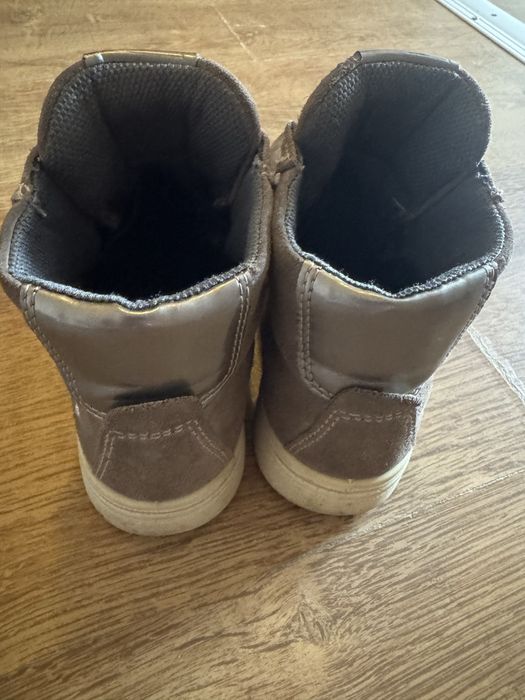 Sneakers copii fetițe, Primigi, piele naturală