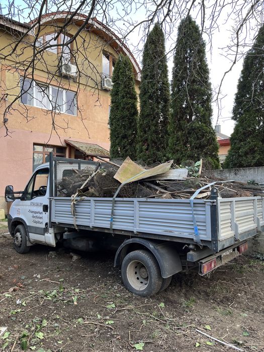 Transport nisip, piatra, amestec, balast, sort, asfalt, marfa