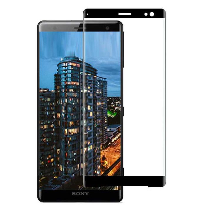 Закален 5D стъклен протектор за Sony Xperia XA1 XA2 XZ1 XZ2 XZ3