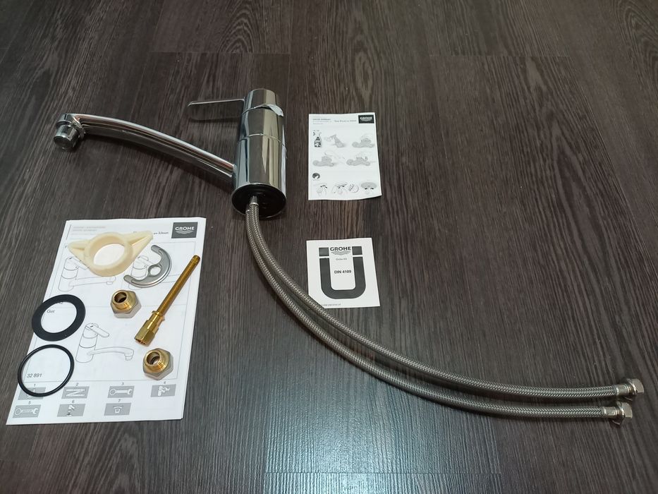 Baterie spălător (Grohe) cu monocomandă 1/2", model Get 32891 (000)