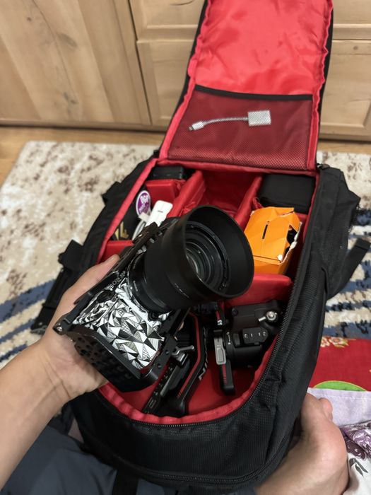 Sony 6400 камера Sigma 56mm объектив