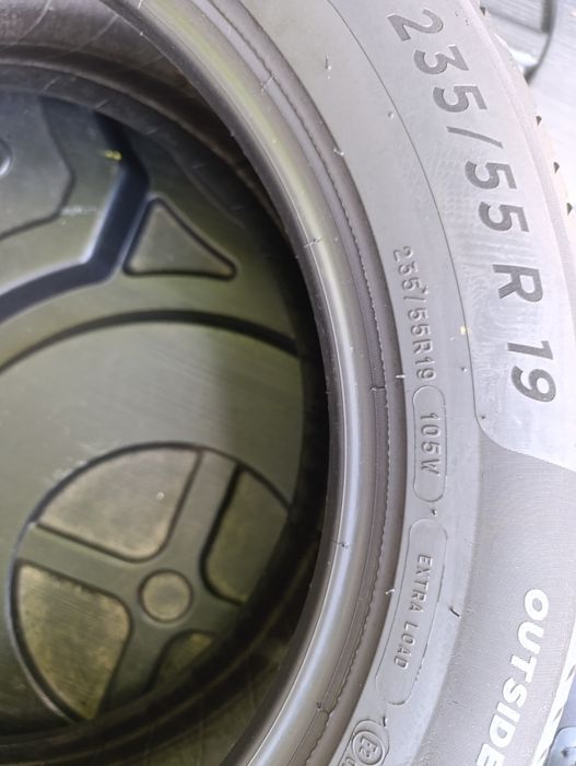 Anvelope de vara 235 55 19 Michelin dot 2021