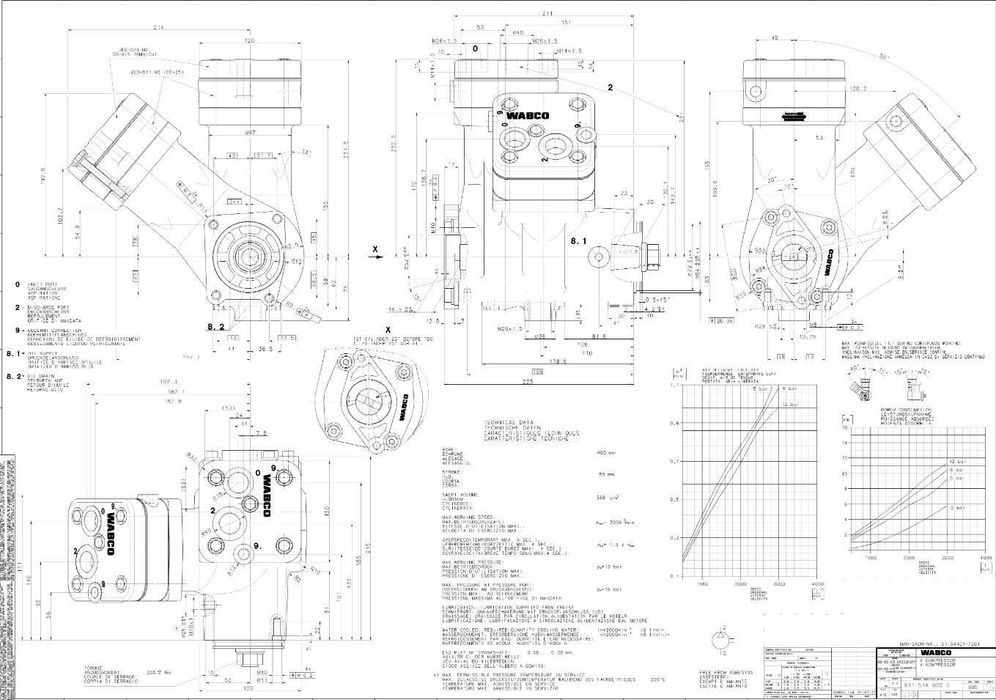 compresor aer MAN Neoplan V compresor Solaris WABCO 9115140020