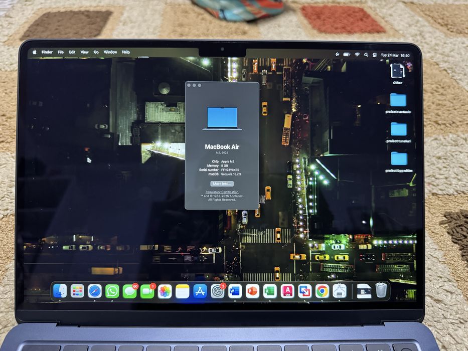 Macbook Air M2 8GB RAM, 512 GB SSD