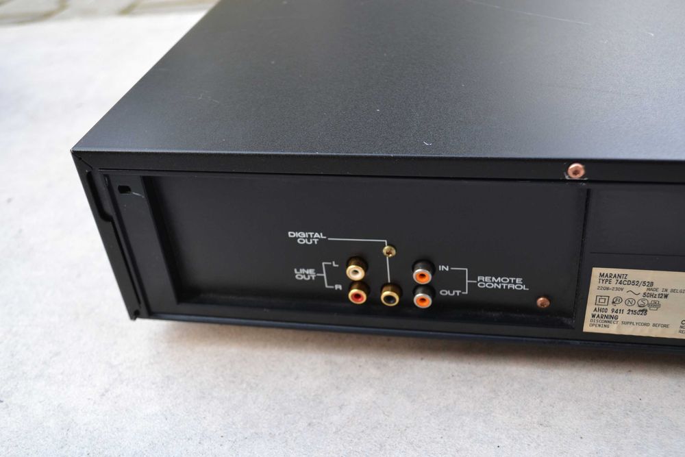 Cd Player Marantz CD 52 MK 2 Special Edition