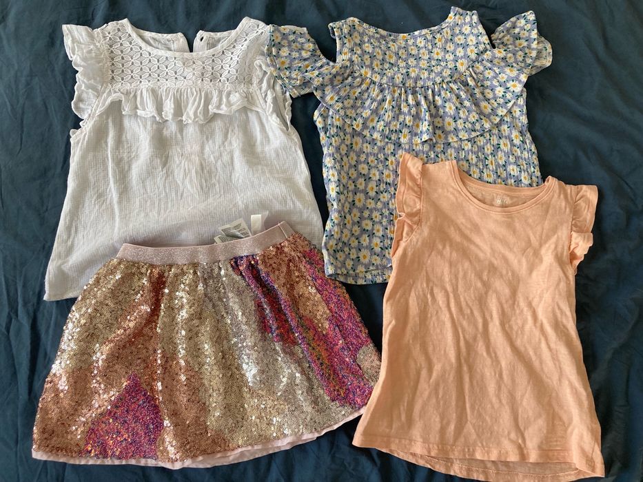 Дрешки за момиче 110-116см