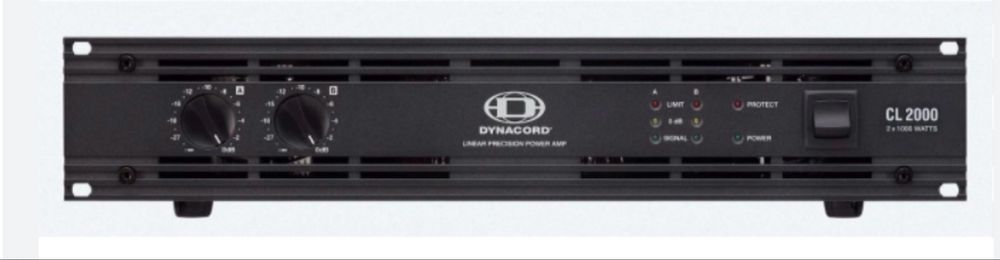 Dynacord CL 2000   2х1000w и процесор Electro voice DX 38