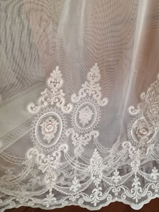 Пердета от италианска финна дантела