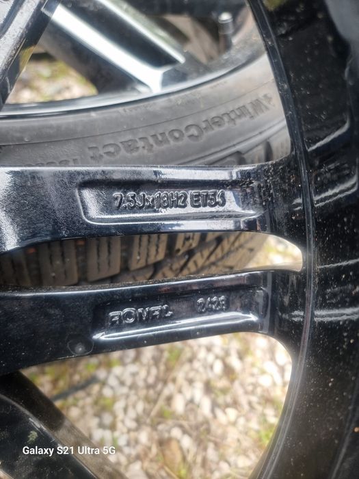 Оригинални джанти ауди/AUDI 8P0601025BA BC 7.5×18 5 112