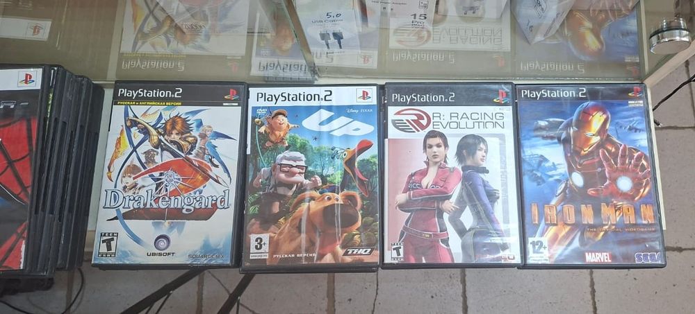 Диски на PlayStation 2