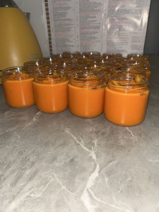 Piure dovleac placintra100% bio pt bebe .