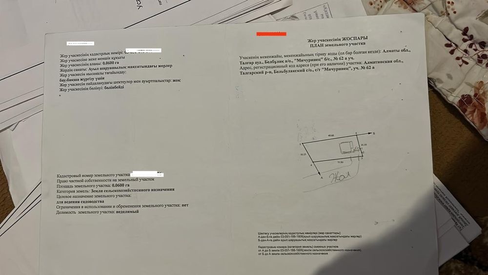 Продажа земельного участка