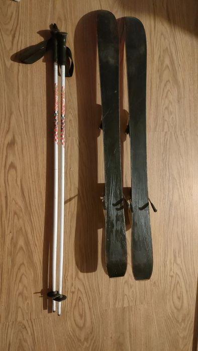 Schiuri copii 100cm bețe casca 48-52