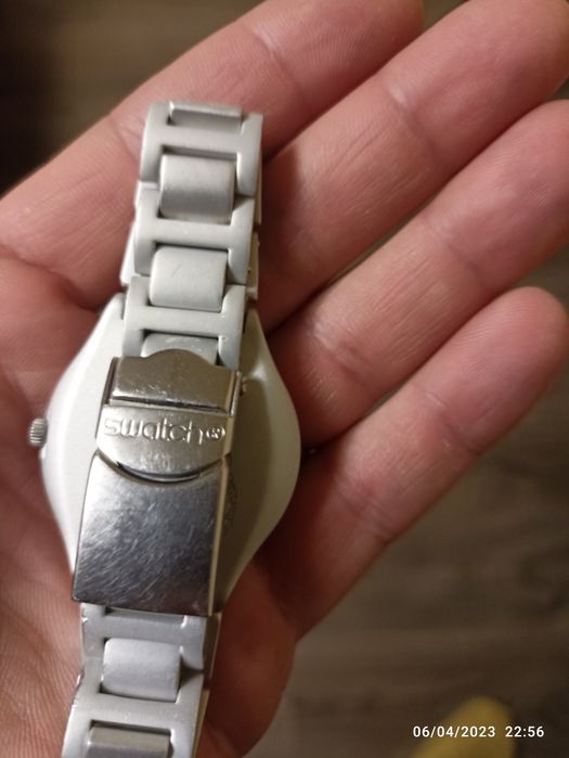 Baby Gshock/ Swatch irony aluminiu