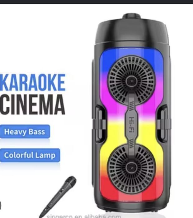 JBL стиліндегі LED колонка (жаңа)